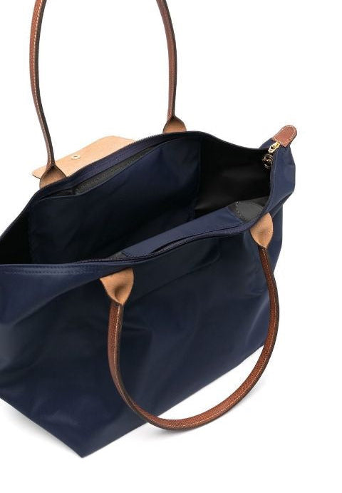 Longchamp le pliage bag blue