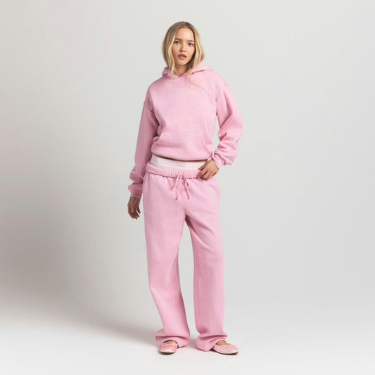 skims hoodie pink