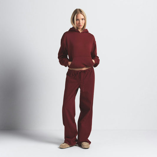 skims hoodie Merlot