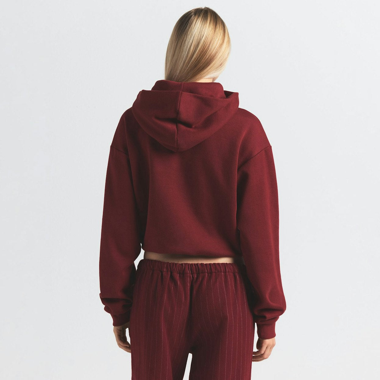 skims hoodie Merlot