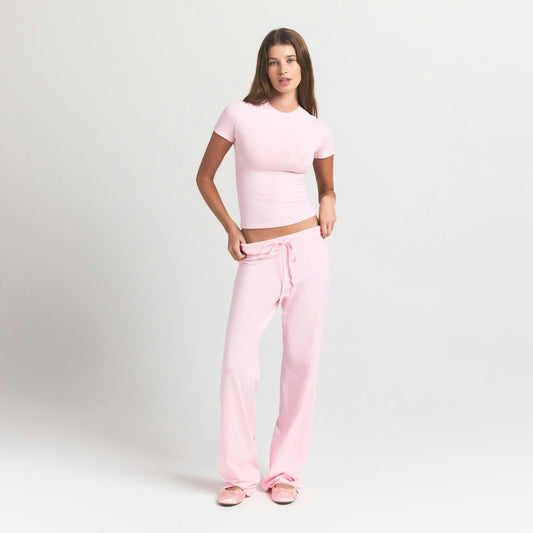 Skims straight leg pant cherry blossom