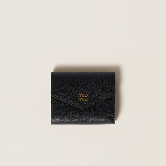 miu miu leather wallet