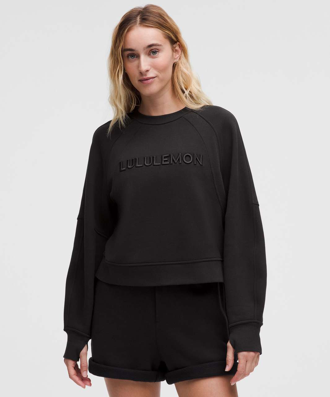 Lululemon scuba pullover wordmark