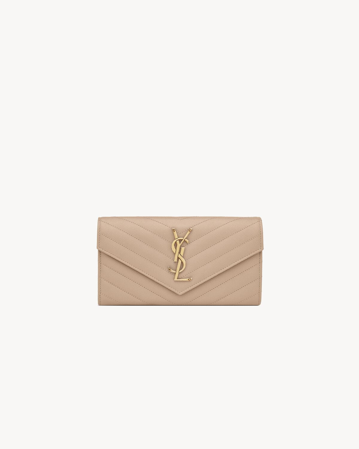 YSL flap wallet